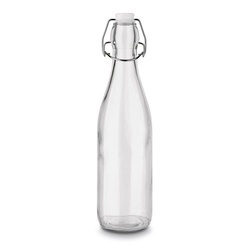 Butelka szklana z klipsem Tadar 500 ml okrągła