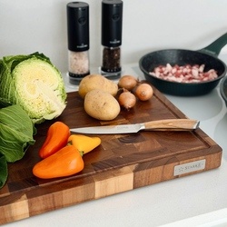 Deska do krojenia i serwowania akacjowa z nóżkami Starke Pro 40,6 x 28 x 3,5 cm