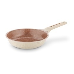 Komplet 3 patelni na indukcję Starke Pro Texture Creamy 20 24 28 cm