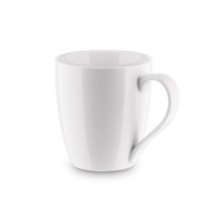 Kubek porcelanowy z uchem Tadar 350 ml biały