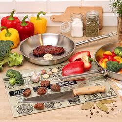 Nóż szefa kuchni z drewnianą rączką Tadar Shape 20 cm