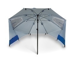 Parasol plażowy z pokrowcem Tadar Deluxe XL 240 cm niebieski