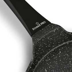 Patelnia do naleśników na indukcję Starke Pro Taylor Marble 28 cm