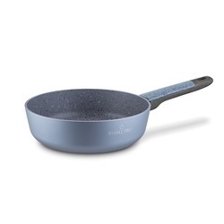 Patelnia głęboka na indukcję non stick z pokrywką Starke Pro Double 24 cm