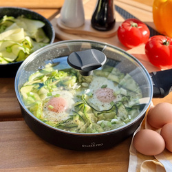 Patelnia indukcyjna non-stick z pokrywką Starke Pro Dante 24 cm
