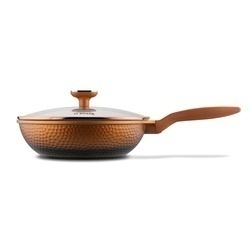 Patelnia WOK na indukcję Starke Pro Texture Copper 28 x 8 cm