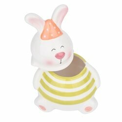 Pojemnik na ciastka ceramiczny Tadar Wielkanoc Bunny 14,5 x 13 x 21,5 cm