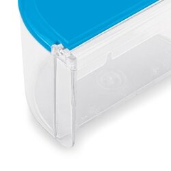 Pojemnik na produkty sypkie i suche Great Plastic 14 x 10 x 9,5 cm niebieski