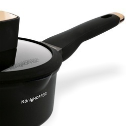 Rondel na indukcję z pokrywką Konighoffer Black Rose 1,3 l
