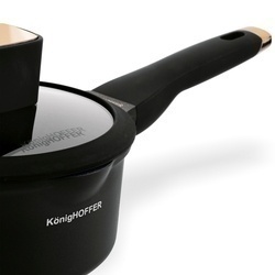 Rondel na indukcję z pokrywką Konighoffer Black Rose 1,3 l
