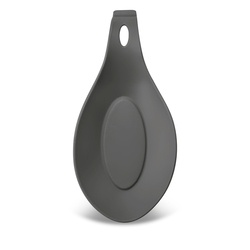 Silikonowa podstawka pod łyżkę Tadar 19,5 x 10 cm szara