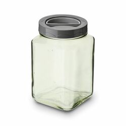 Słoik szklany kwadratowy Sarina 1,5 l mix kolorów