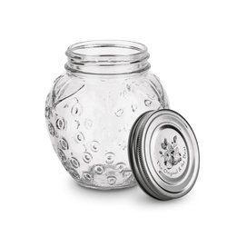 Słoik szklany z metalową zakrętką Tadar Truskawka 1000 ml