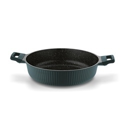 Patelnia marmurowa z pokrywką krótkie uchwyty Starke Pro Eridan 28 cm 