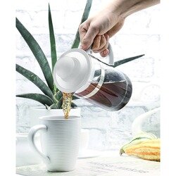 Zaparzacz tłokowy do kawy i herbaty Tadar Modo 1 l biały