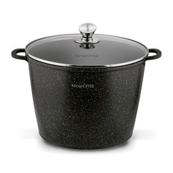 Zestaw 2 garnków na indukcję wysokich Konighoffer Pollo 6,8 l 10 l i 4 nakładki