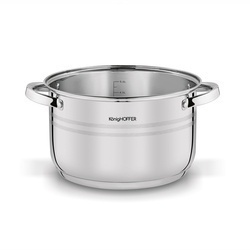 Zestaw garnków na indukcję Konighoffer Bari Silver 6 elementów