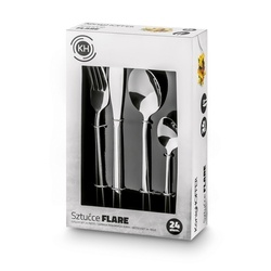 Zestaw sztućców na 6 osób Konighoffer Flare 24 elementy