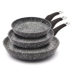 Zestaw trzech patelni ceramicznych Konighoffer Kingstone 18 cm 20 cm 24 cm