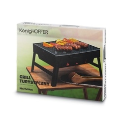 Grill przenośny składany Tadar 35 x 27,5 x 19,5 cm