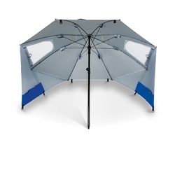 Parasol plażowy z pokrowcem Tadar Deluxe XL 240 cm niebieski