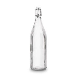 Butelka szklana z klipsem Tadar Paski 1000 ml