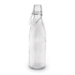 Butelka szklana z klipsem Tadar Paski 550 ml
