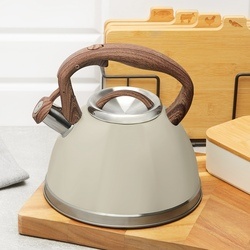Czajnik na indukcję Konighoffer Avery Creamy 3 l kremowy mat