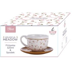 Filiżanka ze spodkiem Tadar Meadow 300 ml