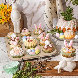 Forma do 12 muffinek z powłoką ceramiczną Tadar 35 x 26,5 x 3 cm