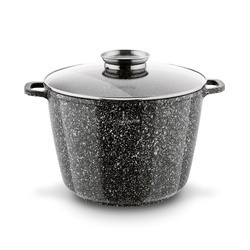 Garnek ceramiczny wysoki Konighoffer Kingstone 4 l okrągły z aromatyzerem