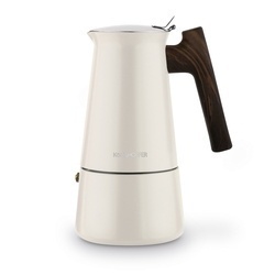 Kawiarka nierdzewna Konighoffer Cortado 6 filiżanek kremowa