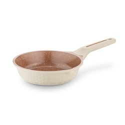 Komplet 3 patelni na indukcję Starke Pro Texture Creamy 20 24 28 cm