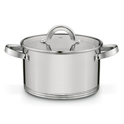 Zestaw nierdzewnych garnków na indukcję Konighoffer Petra 8 elementów