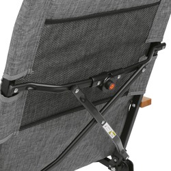Krzesło ogrodowe turystyczne z torbą Tadar Outdoor 4 pozycje 59 x 67 x 100 cm