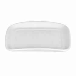 Maselniczka ceramiczna Tadar 17 x 12,2 x 8,4 cm biała