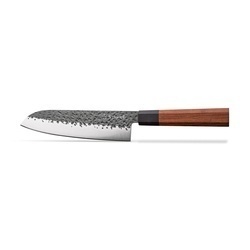 Nóż Santoku ręcznie robiony z twardej stali Starke Pro Toshiro 18 cm