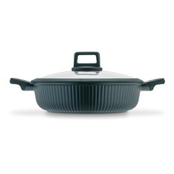 Patelnia marmurowa z pokrywką krótkie uchwyty Starke Pro Eridan 28 cm