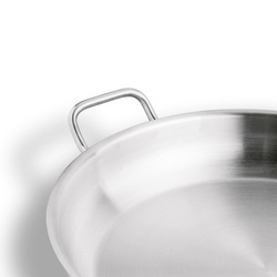 Patelnia stalowa na indukcję Starke Pro Gastro 36 cm z helperem