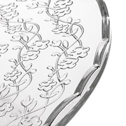 Patera szklana na nóżce Tadar Sally 29 cm okrągła