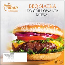Ruszt do grillowania mięsa Tadar BBQ 40 x 26 x 49 cm