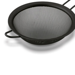 Sitka kuchenne metalowe z rączką Konighoffer Dark 10 cm 13 cm 18 cm czarne
