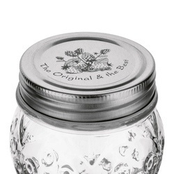 Słoik szklany z metalową zakrętką Tadar Truskawka 300 ml