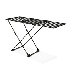Suszarka balkonowa teleskopowa Konighoffer Lara Black 108-190 x 57 x 92 cm