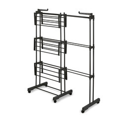 Suszarka na pranie pionowa Konighoffer Ultra 135 x 66 x 173 cm czarna
