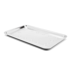 Taca metalowa nierdzewna Tadar 44,5 x 29,5 cm prostokątna