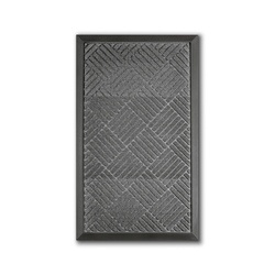 Wycieraczka pod drzwi wejściowa Tadar 45 x 75 cm szara