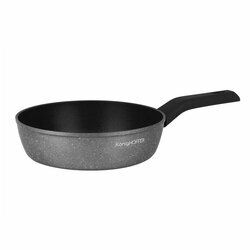 Zestaw 2 patelni z powłoką marmurową Konighoffer Grigio 24 cm 28 cm i 6 akcesoriów kuchennych