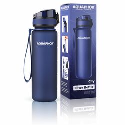 Butelka filtrująca Aquaphor City 0,5 l granatowa