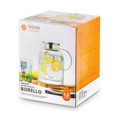 Dzbanek do herbaty borokrzemowy Tadar Borello 1,2 l